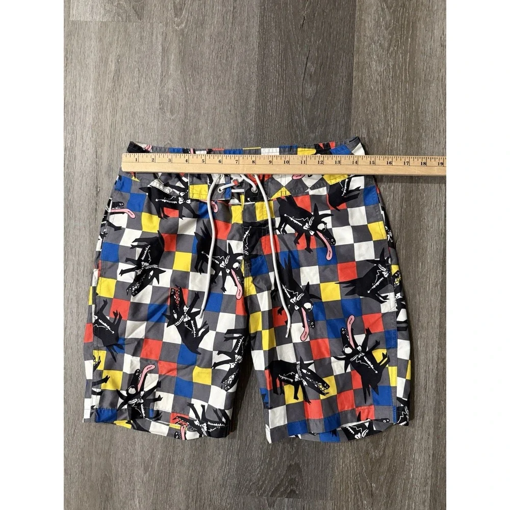 Quiksilver Julien David Size 28 Board Shorts Excellent‎ Condition! Swim Trunks